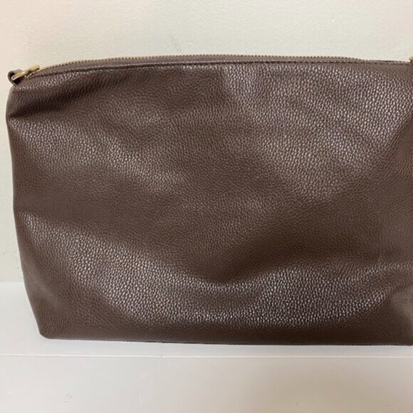 BCBG Paris Dark Brown Women's Clutch Crossbody Bag Medium - Picture 7 of 10